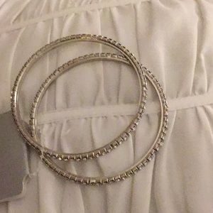 Diamond inspired bangle